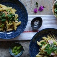 Creamy-Pasta-with-an-Asian-touch