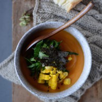Sweet Potato Soup with Miso Corn2